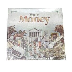Factory SEALED Vintage 1988 Your Money Board Game 14yo to Adult
